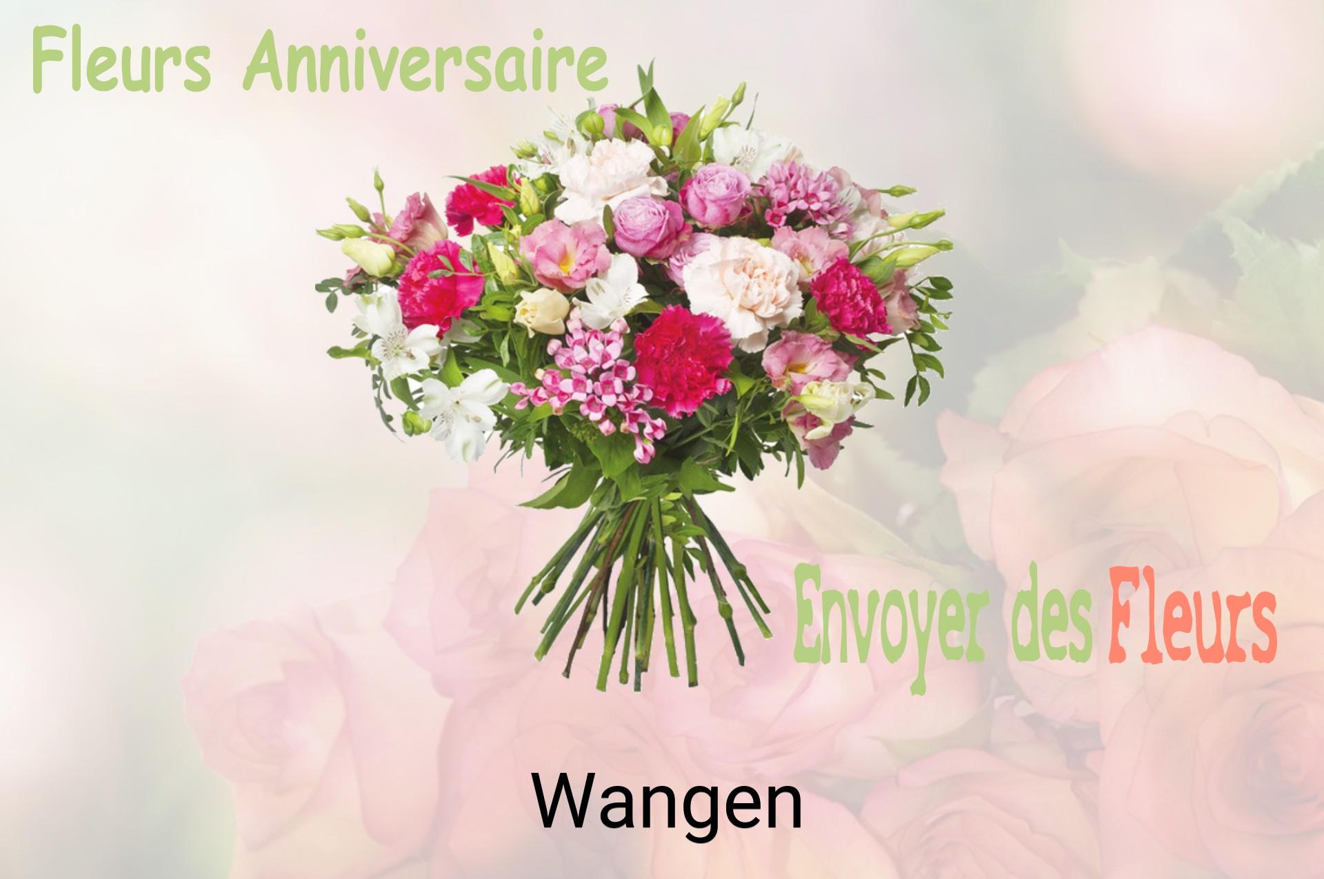 Bouquet de fleurs d’anniversaire livré à Wangen